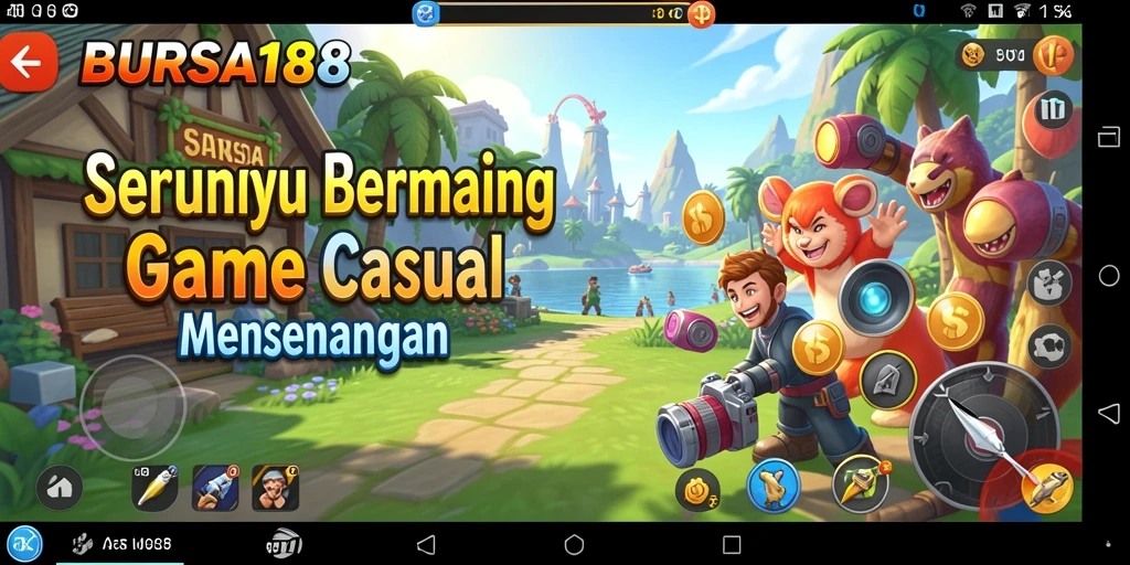 Tampilan seru gameplay BURSA188 yang mengasyikkan dan penuh tantangan.