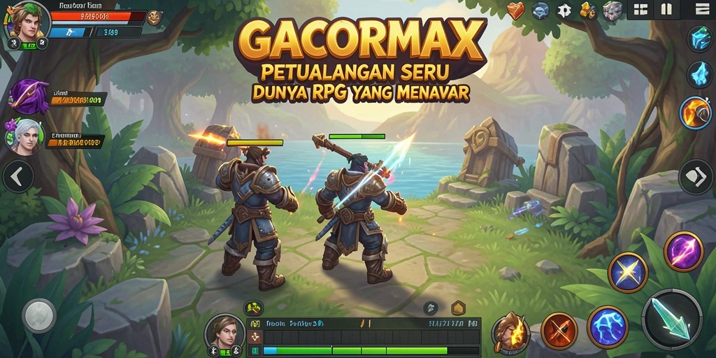 Tampilan gameplay GACORMAX yang menarik dan mendebarkan.