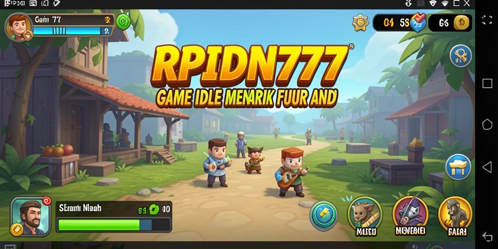 Gameplay RPIDN777 yang santai dan menyenangkan.